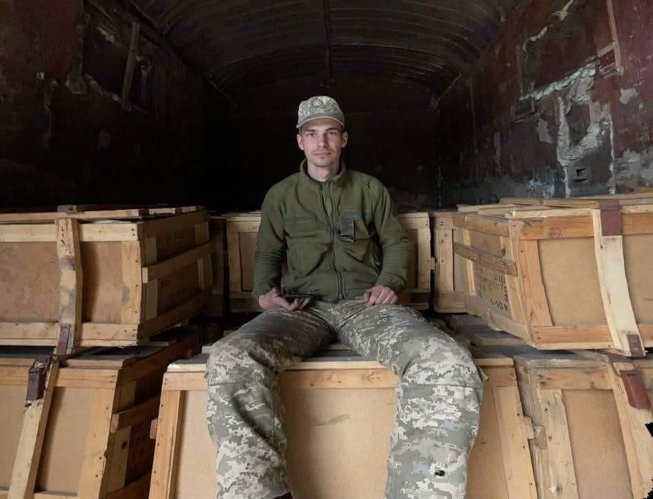 Дмитро Червяков під час служби
