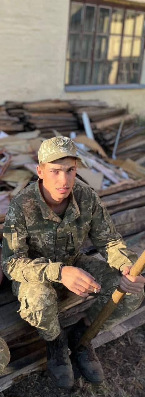Дмитро Червяков під час служби