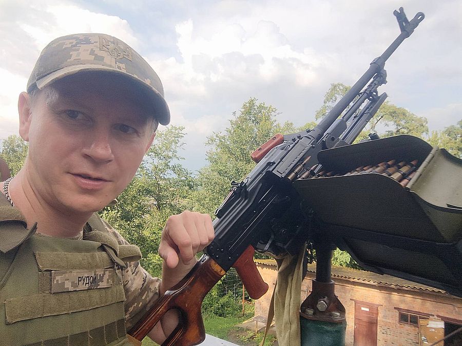 Десантник та артилерист Костянтин Руденко після поранень продовжує службу у Збройних Силах України
