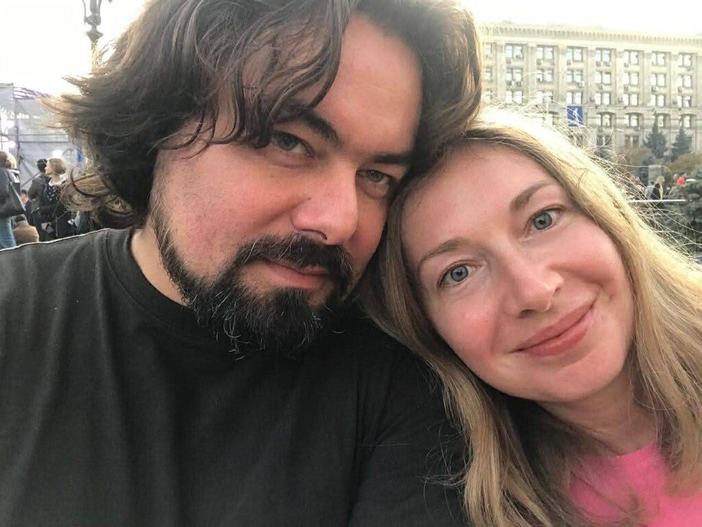 Олена і Володимир Чорний під час спільного життя до війни