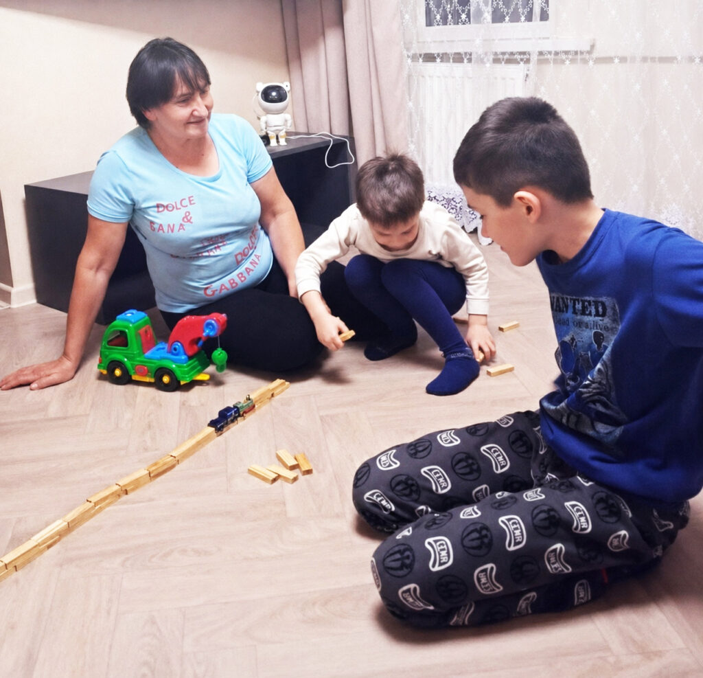 У спокої з онуками
