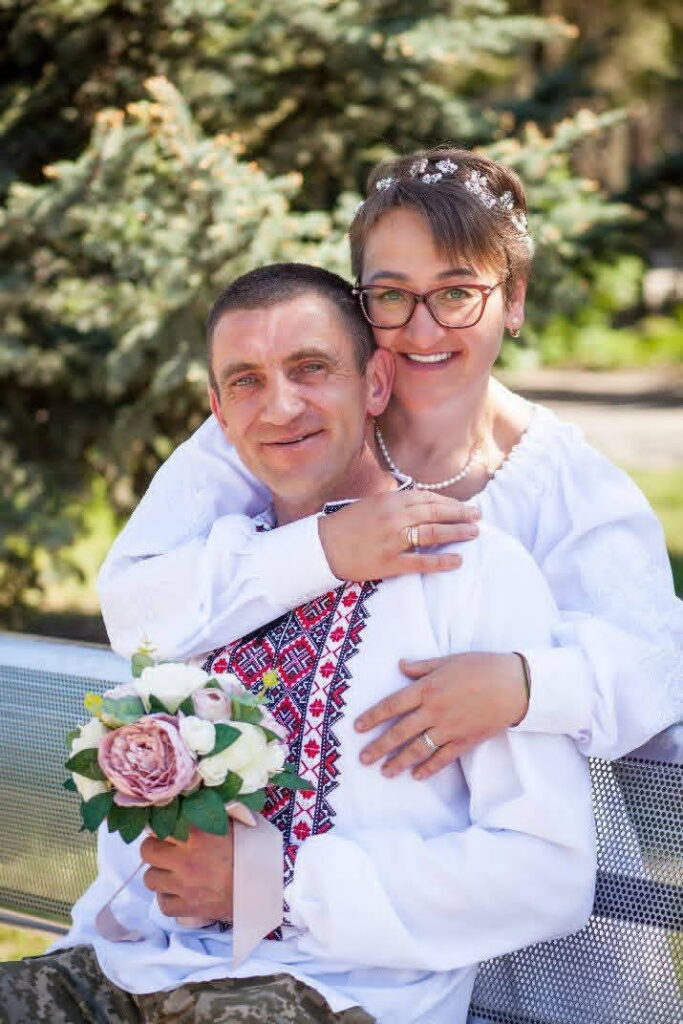 Джульєтта Шевчук і Василь у день весілля
